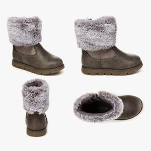 7 Toddler Girls Duchess Fashion Boot w/ Faux Fur by OshKosh